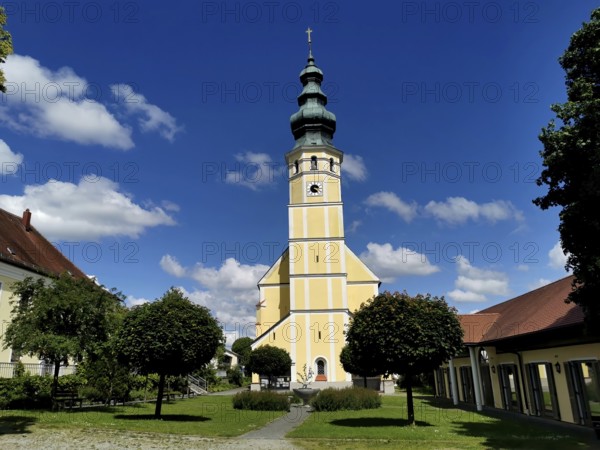 Pilgrimage Church of the Assumption of the Virgin Mary in Sammarei, Passau district, Lower Bavaria,