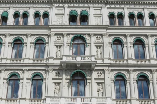 Facade of a hotel, window, balcony, building, property, magnificent, hotel, tourism, travel,