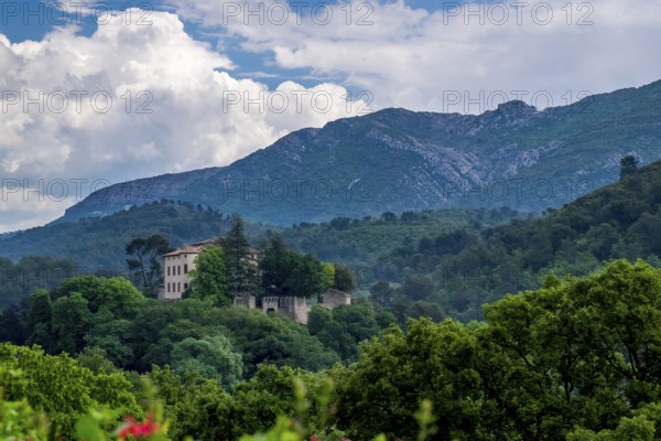 Vauvenargues Castle, residence, studio and place of death of Pablo Picasso from 1958-1973,