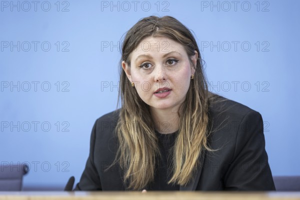 Ariel Elbert, board member of Keshet Germany, recorded during a press conference at the Federal
