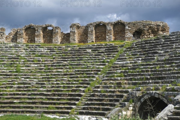 Large stadium of the ancient city of Aphrodisias, today's city of Geyre, Karacasu, Aydin, Western