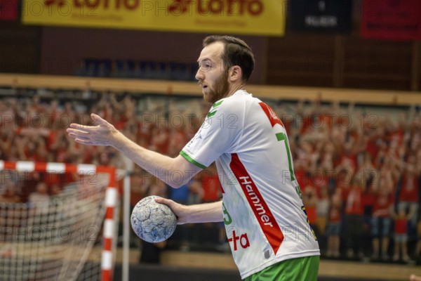 06.09.2024, 2nd HBL (German Handball League), Matchday 1: Eulen Ludwigshafen against GWD Minden.
