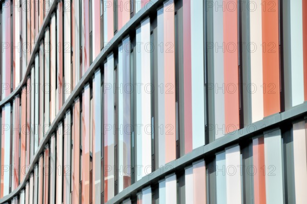 Cologne Oval Offices, modern office building on Gustav-Heinemann-Ufer, Cologne-Bayenthal, Cologne,