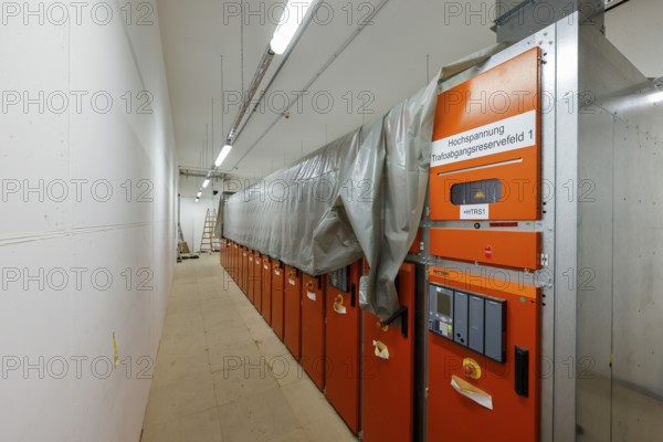Oberhausen, Ruhr area, North Rhine-Westphalia, Germany - switchgear, electrical installation in