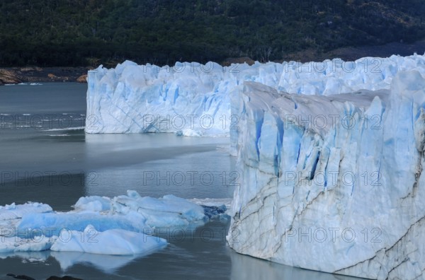 El Calafate, Patagonia, Argentina, Perito Moreno Glacier in Los Glaciares National Park. The Perito
