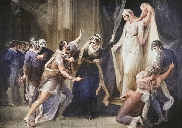 The Winter's Tale. Act V. Scene III: A chapel in Paulina's house. Leontes, Polixenes, Florizel,