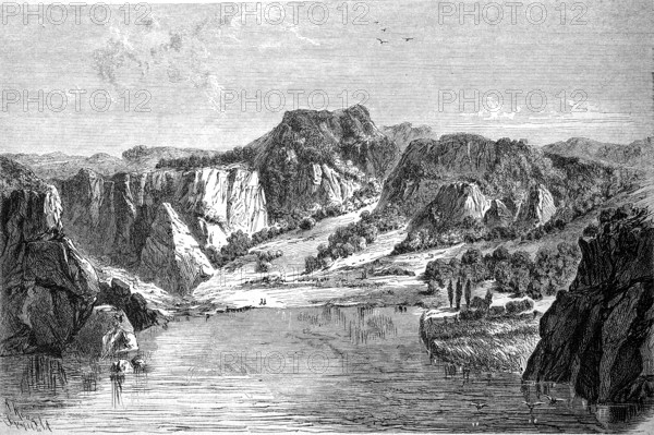 Juan Fernandez, the island of Robinson Crusoe, a group of islands belonging to Chile in the
