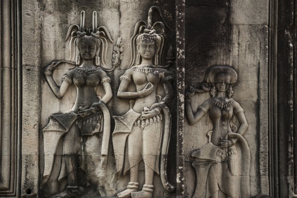 Angkor Wat, Angkor, UNESCO World Heritage Site, Siem Reap, Cambodia, Indochina, Southeast Asia,