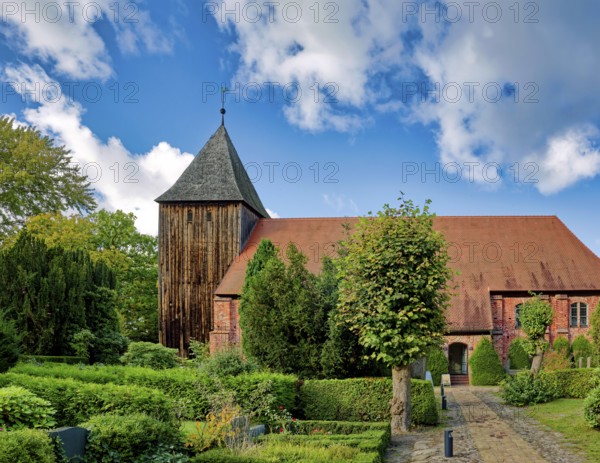 Prerow Seamen's Church, oldest church on the Darß, Prerow, Fischland-Darß-Zingst peninsula,