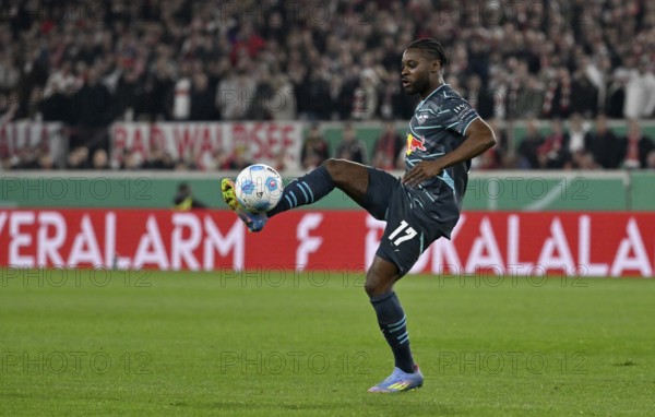 Ridle Baku RasenBallsport RB Leipzig RBL (17) Action on the ball semi-final, DFB Cup, MHPArena, MHP