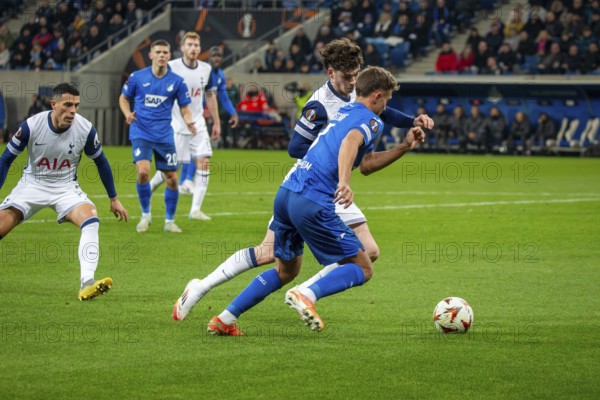 Football UEFA Europa League, 2024/25 season, matchday 7: TSG Hoffenheim v Tottenham Hotspur.