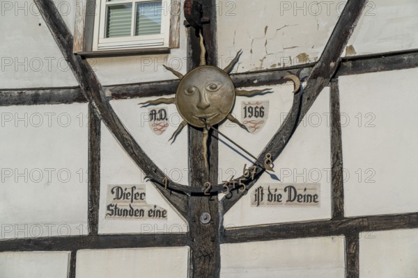 Old village of Westerholt, listed district of Herten Westerholt, over 60 old, well-renovated