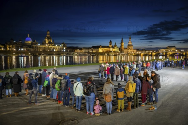 On 13 and 14 February 1945, Dresden was heavily destroyed in three Allied bombing raids. Every