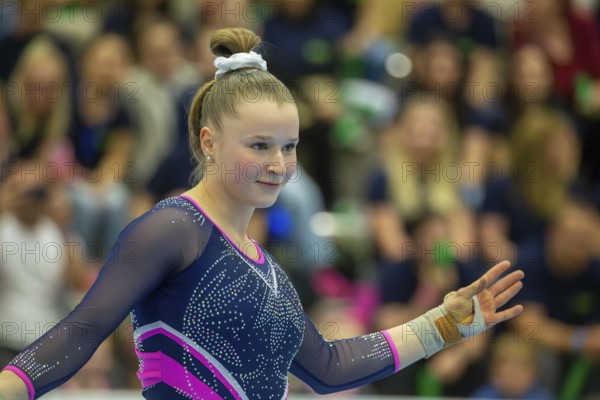 German Gymnastics League (Bundesliga) for woman, 1st competition day 2025 in Mannheim***Silja Stöhr