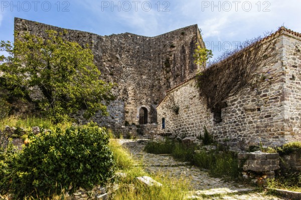 Citadel with the best view over the ruined town of Stari Bar, originally from the 11th century, is