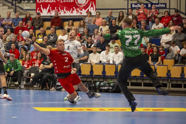 11.09.2024, 2nd HBL (German Handball League), Matchday 7 (early game) : Owls Ludwigshafen against