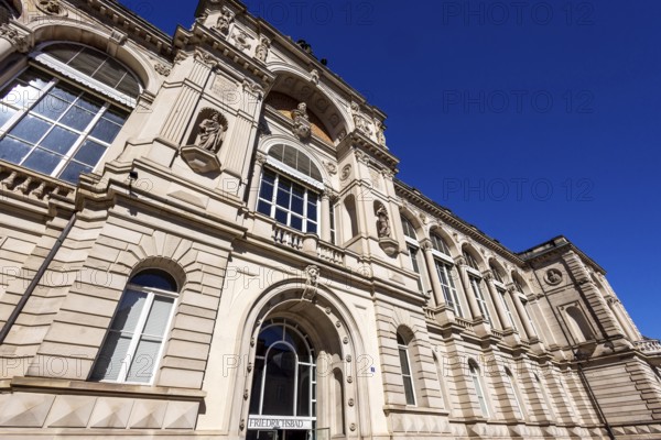 Friedrichsbad in Baden-Baden. The classic bathhouse in a stately 19th century building is one of