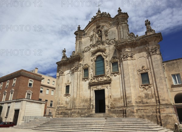Chiesa di San Francesco di Assisi, Church of St Francis of Assisi, Matera, Basilicata, Italy,