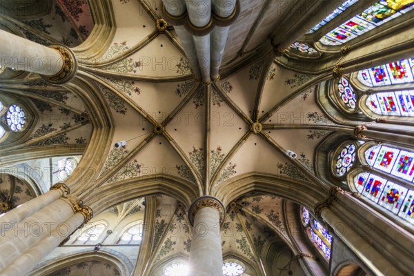 Interior view, Church of Our Lady, UNESCO World Heritage Site, Trier, Rhineland-Palatinate,