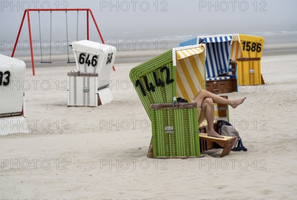 North Sea island Langeoog, early summer, shortly after the first easing of the lockdown in the