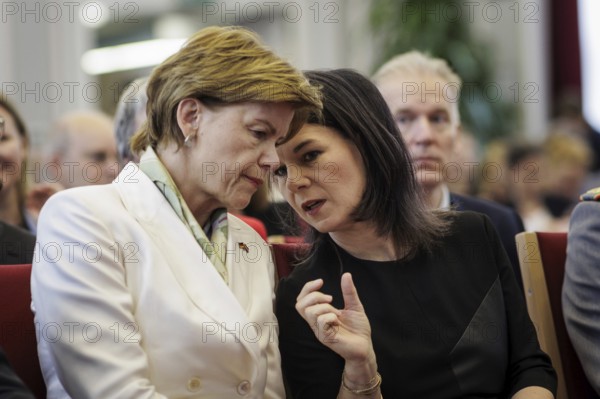 Baiba Braze, Foreign Minister of Latvia, and Annalena Bärbock (Alliance 90/The Greens), Federal