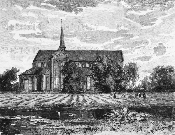 Gothic Doberan Minster, Bad Doberan, Mecklenburg-Western Pomerania, Germany, monastery church,