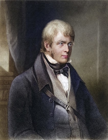 Walter Scott (1771-1832), Scottish author and poet. Known for his historical Waverley novels.