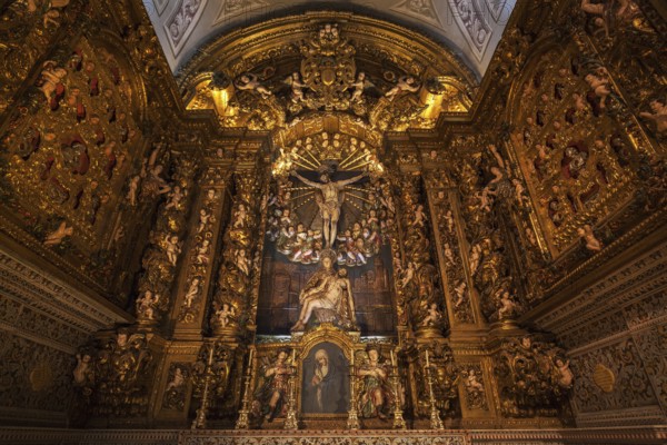 Side chapel in the Jesuit Church, St Rochus Church, Igreja de São Roque, Bairo Alto district,