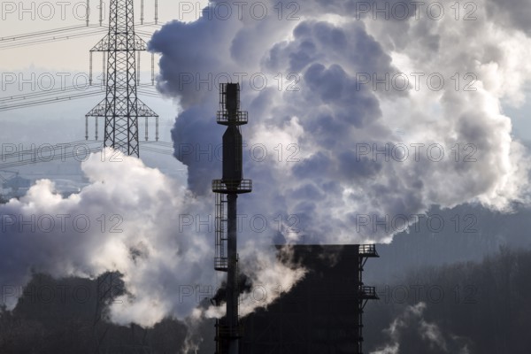 Bottrop, North Rhine-Westphalia, Germany, The Prosper coking plant is one of three operating coking