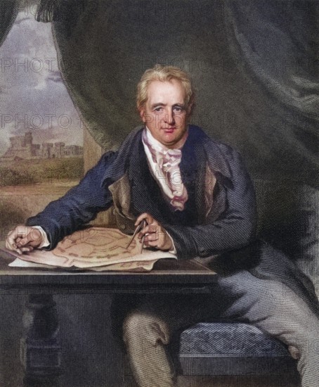 Sir Jeffry Wyatville or Wyattville 1766 to 1840 English architect and gardener, Historical,