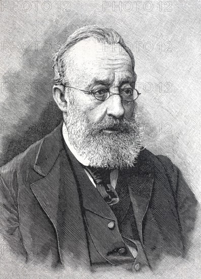 Gottfried Keller, 19 July 1819 - 15 July 1890, Swiss painter, poet, politician and First State