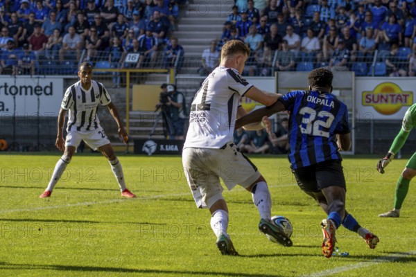11.05.2024, Football 3rd division, Season 2023/24, Matchday 37: Waldhof Mannheim vs SV Sandhausen