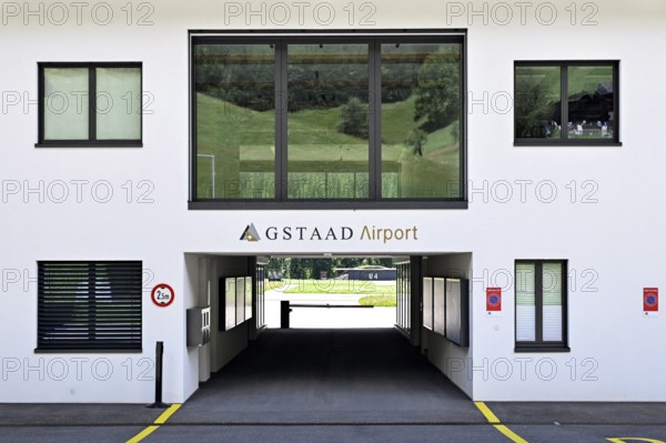 Gstaad airfield, Saanen, Switzerland, Europe