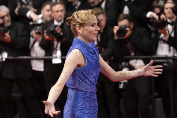 Cannes, France, 20.5.2024: Diane Kruger at the premiere of The Shrouds' on the red carpet of the