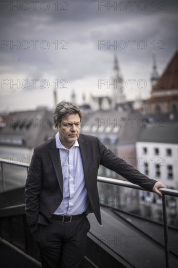 The Federal Minister of Economics and Climate Protection Robert Habeck on 17 February 2024 at the