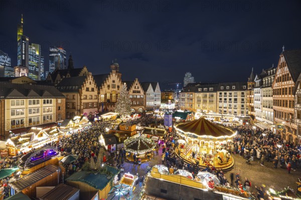 The Frankfurt Christmas Market was officially opened on 25 November 2024 with the switching on of