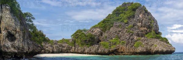 Dream beach on the island of Ko Rot Yai, ocean, landscape, Andaman Sea, snorkelling, lonely, water,