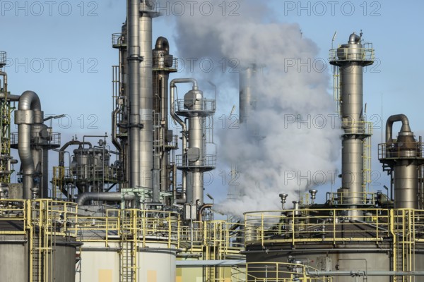 Oberhausen, North Rhine-Westphalia, Germany, industrial plant in the chemical park, OQ Chemicals