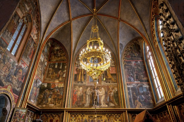 Prague castle, Gothic Metropolitan Cathedral of Saints Vitus, Wenceslas and Adalbert, Saint