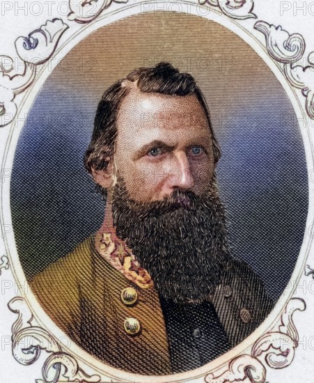 James Ewell Brown Stuart, alias Jeb Stuart, 1833-1864, American Major General in the Confederate