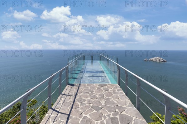 Mexico, views from Mazatlan panoramic skyline lookout Mirador Del Faro and Mirador de Crystal,