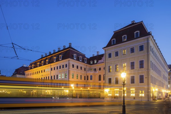 The Taschenbergpalais was built from 1705 as a baroque aristocratic palace in Dresden. After its