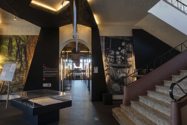 Mijnmuseum, coal mine museum at be-MINE in the city Beringen, Koersel, province of Limburg,