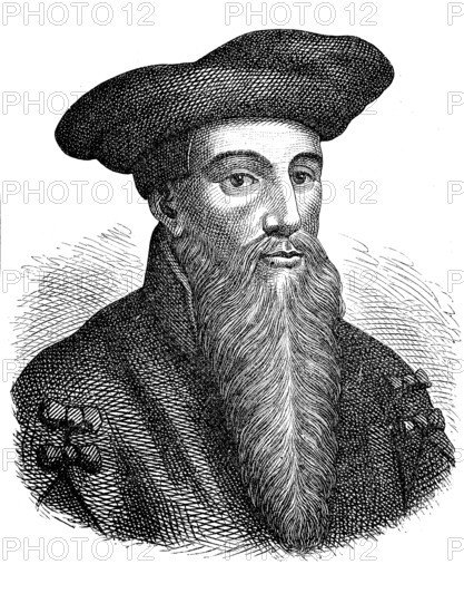 Johann Georg Faust, also Georg Faust, around 1480 to around 1541, a travelling miracle healer,
