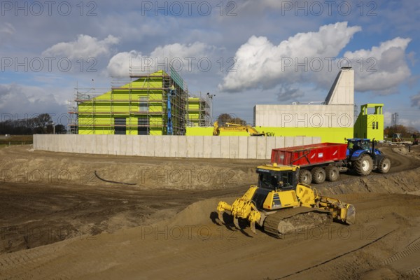28.10.2020, Oberhausen, Ruhr area, North Rhine-Westphalia, Germany - Emscher conversion, new
