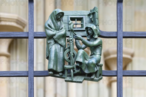 Prague castle, Gothic Metropolitan Cathedral of Saints Vitus, Wenceslas and Adalbert, Decorative