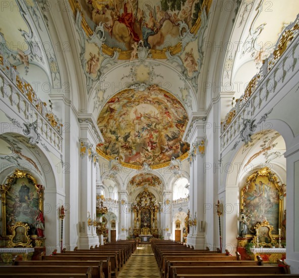 Catholic parish church of St Marinus and Anianus, former abbey church of the Benedictine monastery