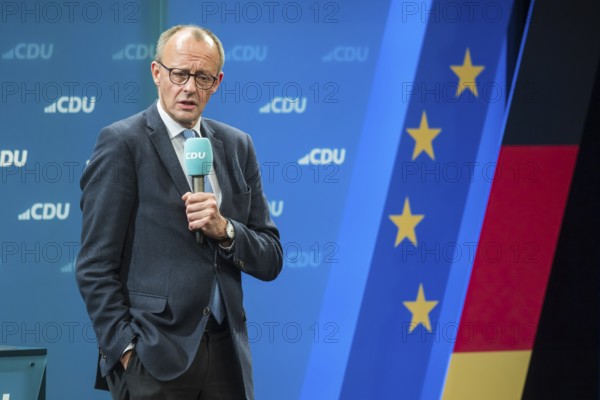Election event of the CDU party for the Bundestag elections with top candidate Friedrich Merz.