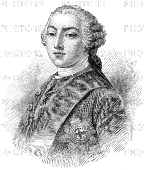 George III or George William Frederick, 1738 - 1820, King of Great Britain and King of Ireland,