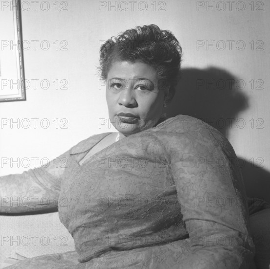 Ella Fitzgerald. 1917-1996. One of the most famous singers in jazz and popular music during the